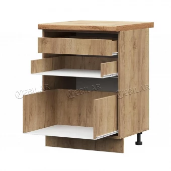 Корпус шкаф нижний STEND ШН2ВЯ 600 ПВ крафт