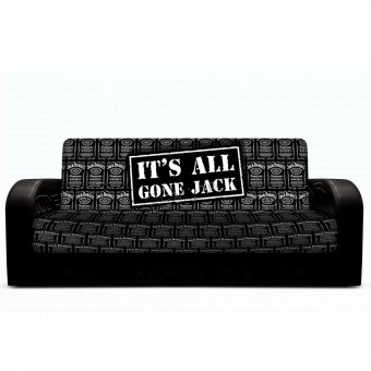 Диван прямой Лондон с принтом JACK