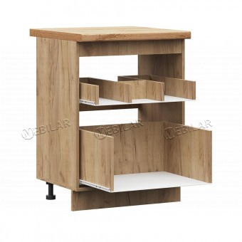 Корпус шкаф нижний STEND ШНМ 2Я 600 ПВ крафт