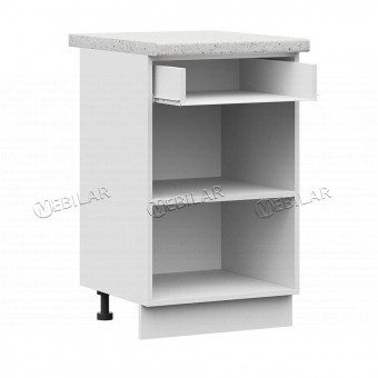 Корпус шкаф нижний STEND ШНЯ 600 ПВ белый