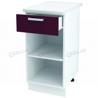 Корпус шкаф нижний STEND ШН1Я 400 ПВ белый