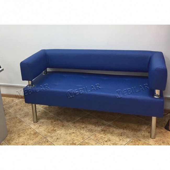 Диван офисный Business Plus 160x80 синий Диван офисный Business Plus 160x80 синий