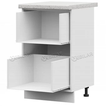 Корпус шкаф нижний STEND ШН2Я 500 ПВ белый
